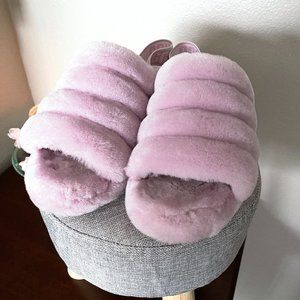 UGG Lilac Frost Fluff Yeah Slide
